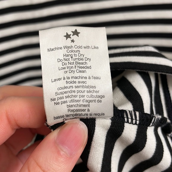 Talula fitted striped bodycon dress size small - Picture 4 of 5